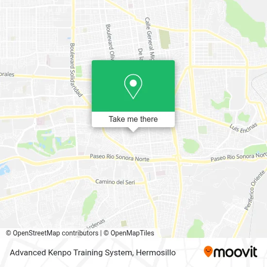 Advanced Kenpo Training System map
