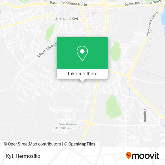 Kyf map