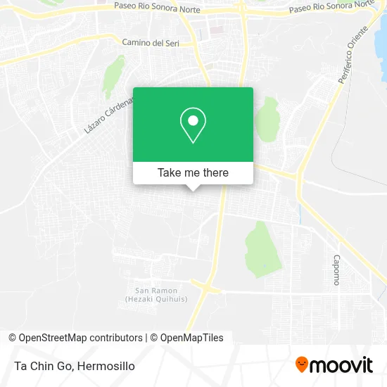 Ta Chin Go map
