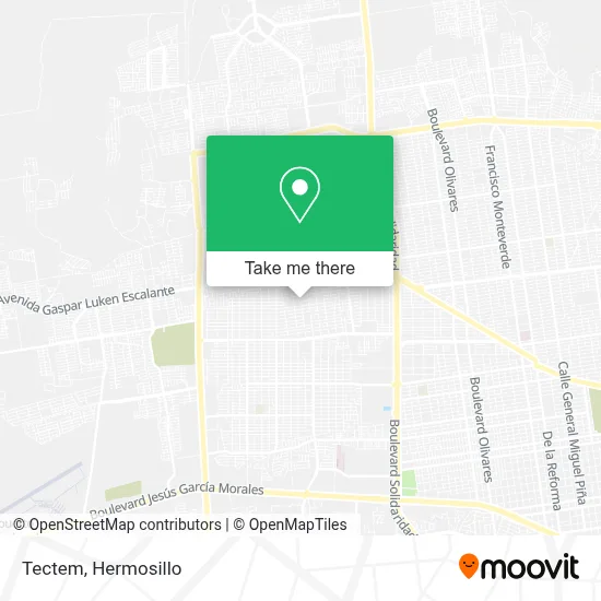 Tectem map