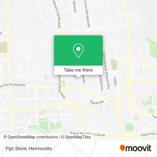 Pgc Store map