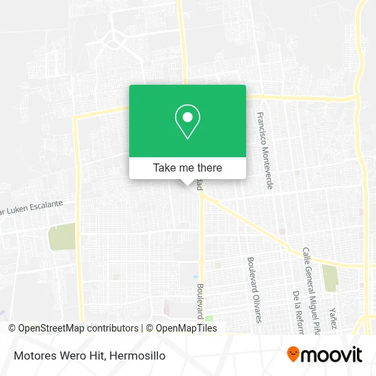 Motores Wero Hit map