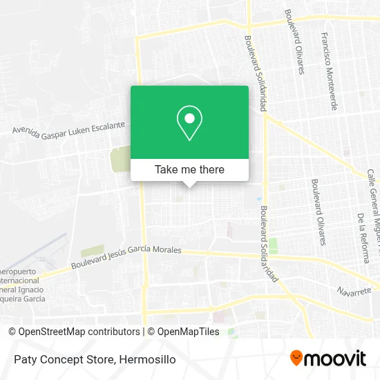 Paty Concept Store map