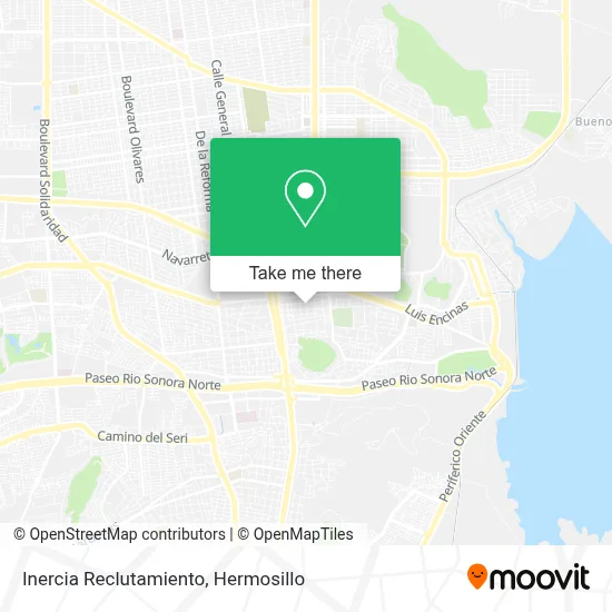 Inercia Reclutamiento map