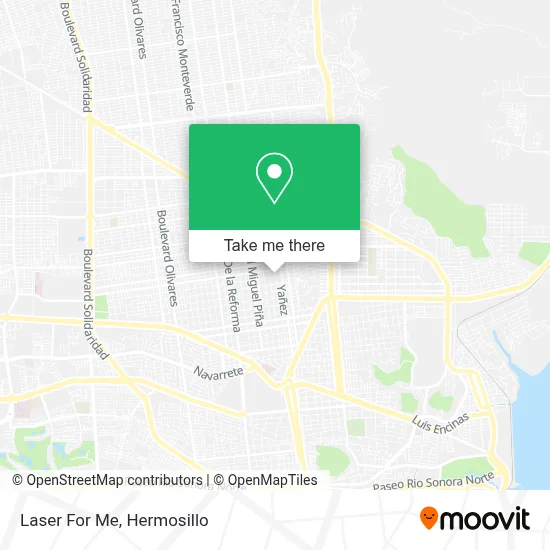 Laser For Me map