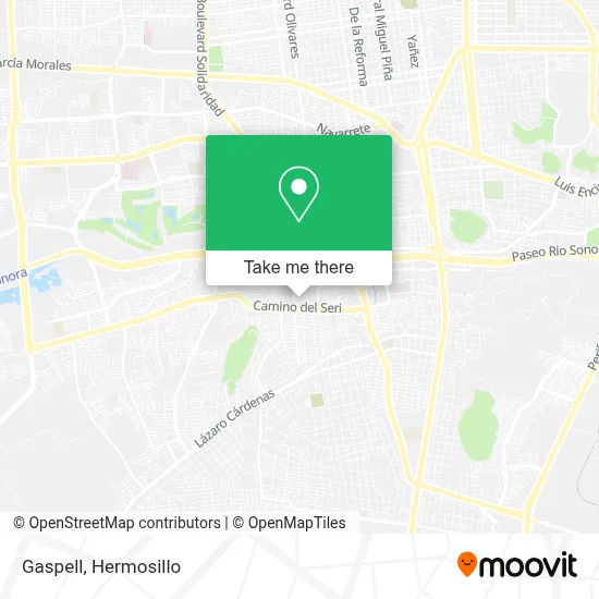 Gaspell map