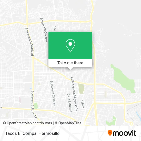 Tacos El Compa map