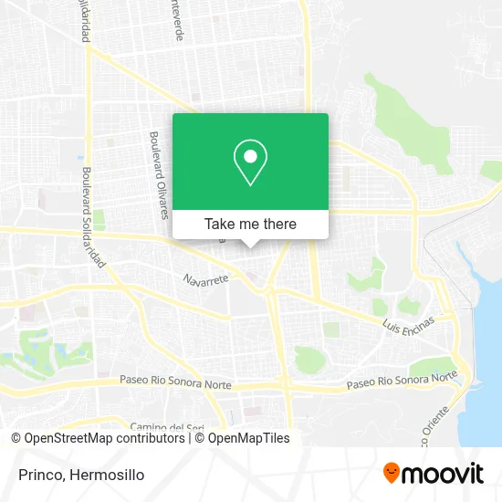 Princo map