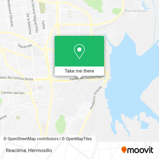 Reaclima map