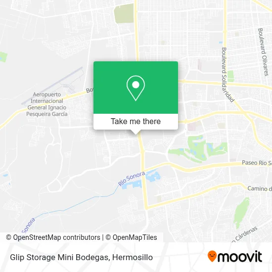 Glip Storage Mini Bodegas map