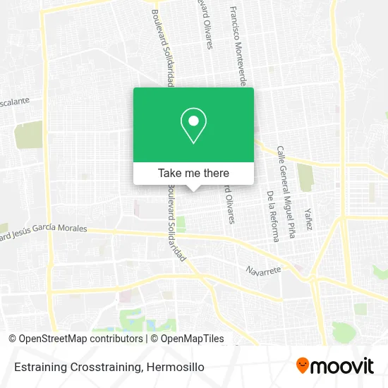 Estraining Crosstraining map