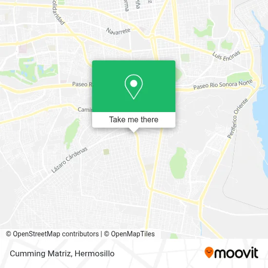 Cumming Matriz map