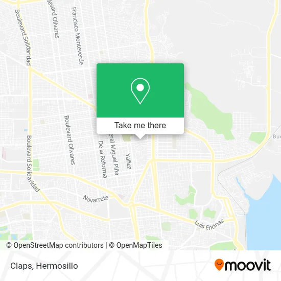 Claps map