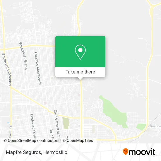 Mapfre Seguros map