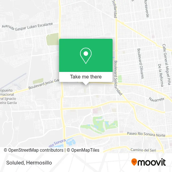 Soluled map