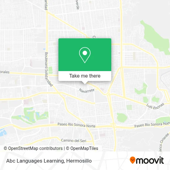Abc Languages Learning map