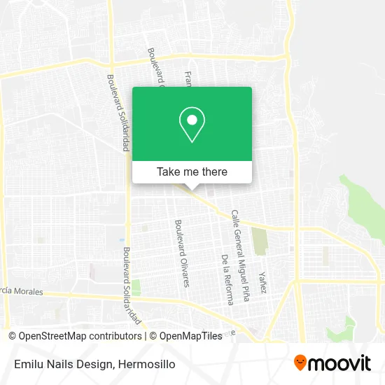 Emilu Nails Design map