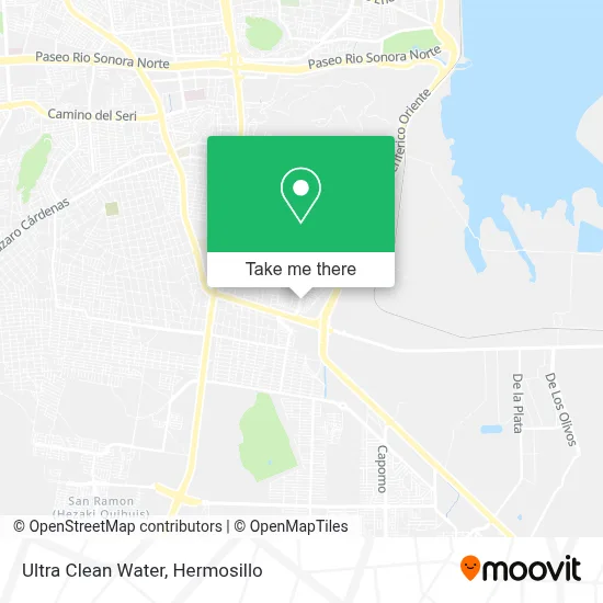 Ultra Clean Water map