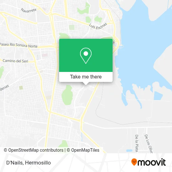 D'Nails map