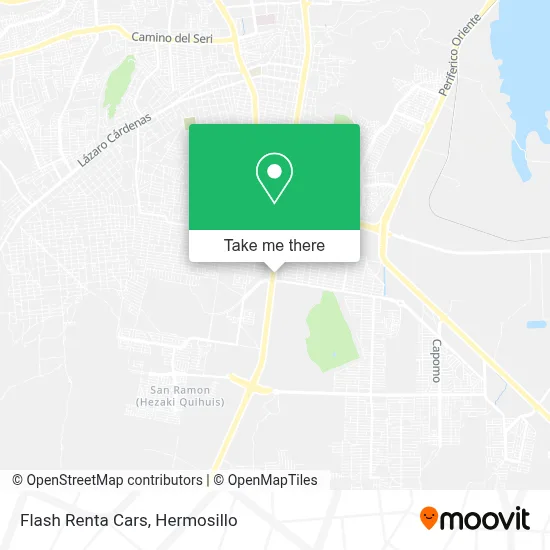 Flash Renta Cars map