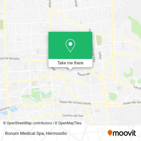 Bonum Medical Spa map