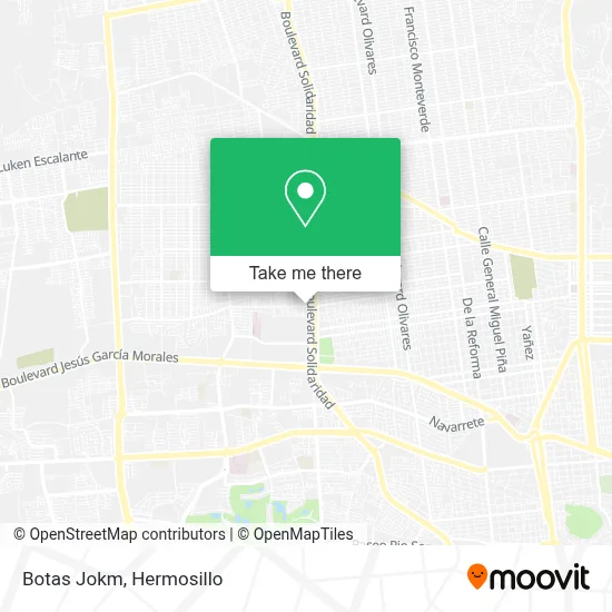 Botas Jokm map