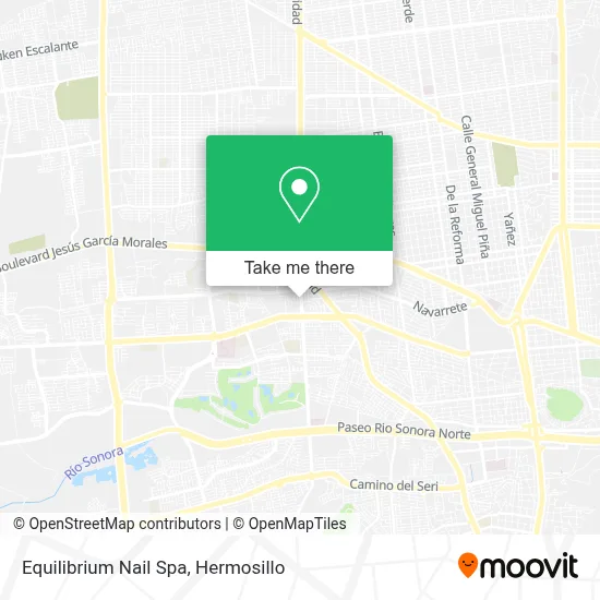 Equilibrium Nail Spa map