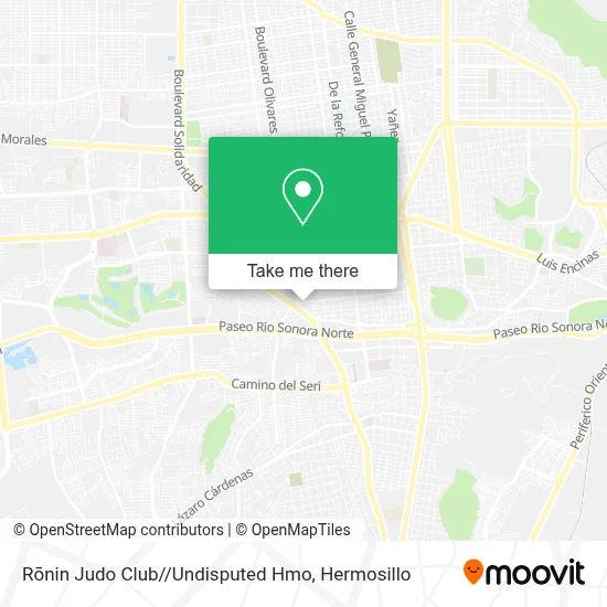 Rōnin Judo Club / /Undisputed Hmo map