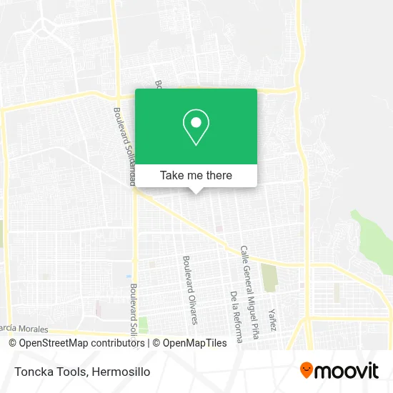 Toncka Tools map
