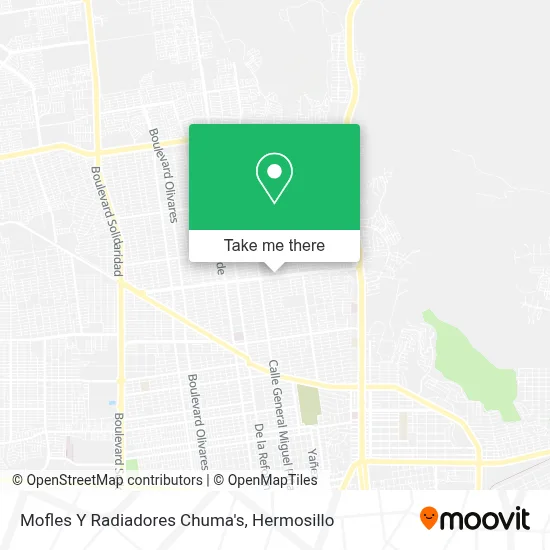 Mofles Y Radiadores Chuma's map
