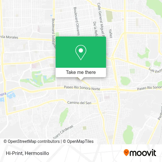Hi-Print map