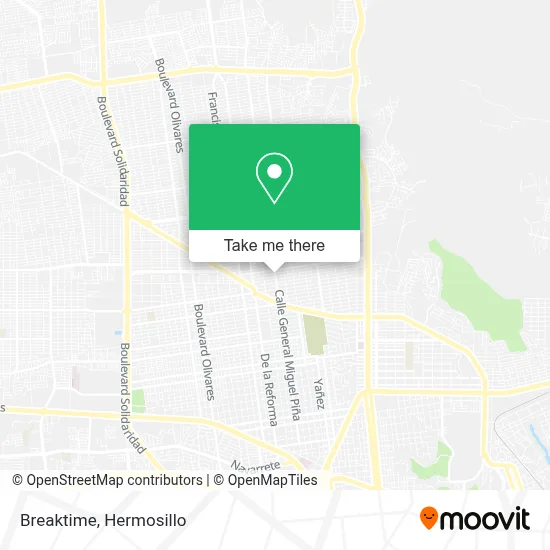 Breaktime map