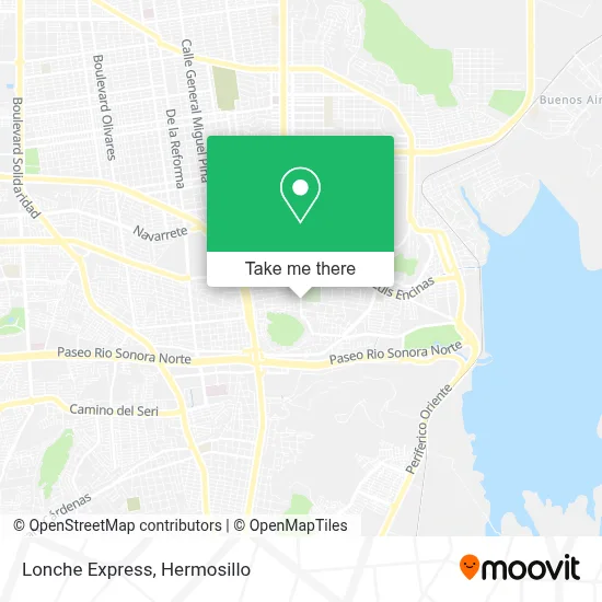 Lonche Express map