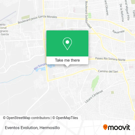 Eventos Evolution map
