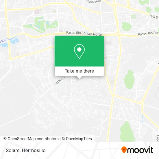 Solare map