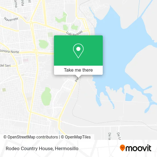 Rodeo Country House map