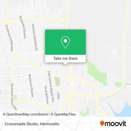 Crossroads Studio map