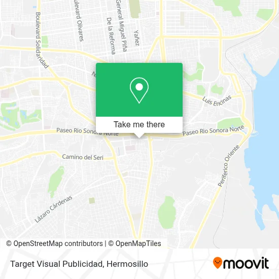 Target Visual Publicidad map