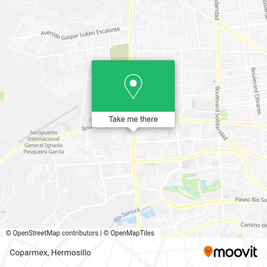 Coparmex map
