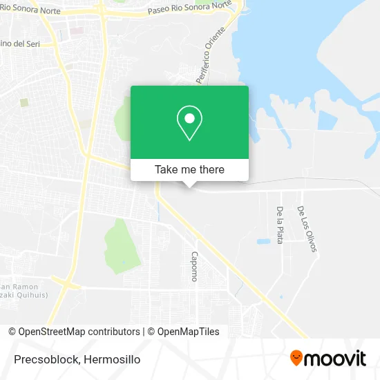 Precsoblock map
