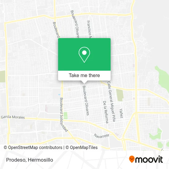 Prodeso map