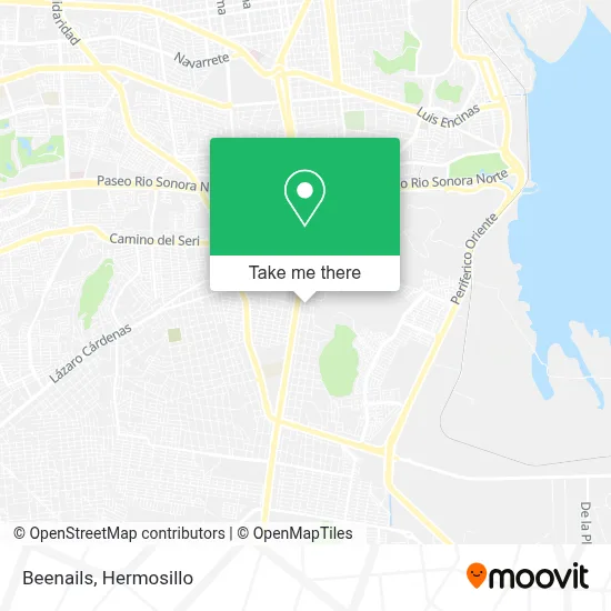 Beenails map