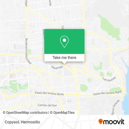 Copysol map