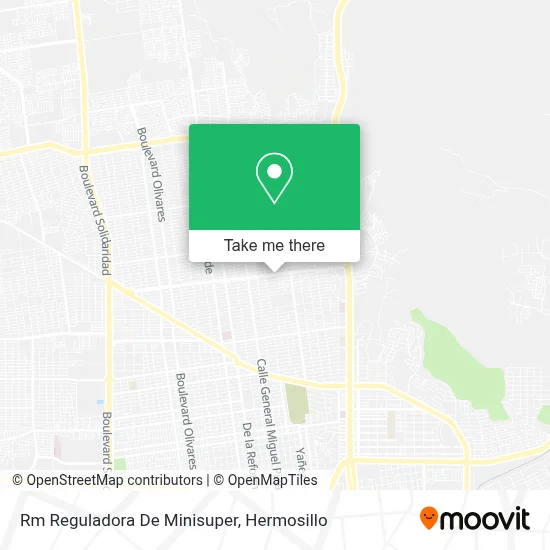 Rm Reguladora De Minisuper map