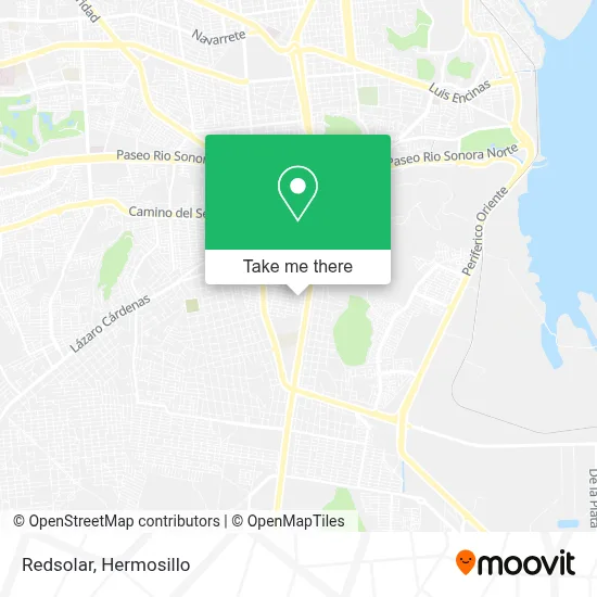 Redsolar map