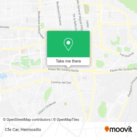 Cfe Car map