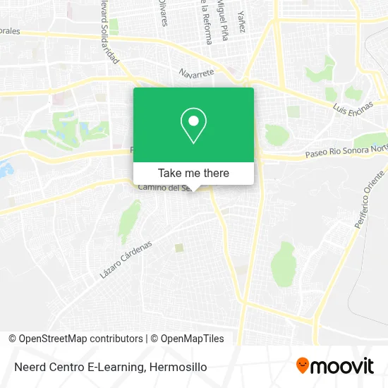 Neerd Centro E-Learning map