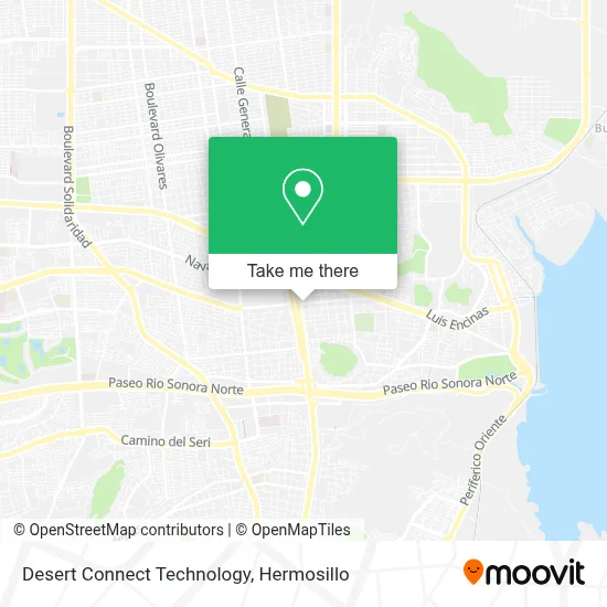 Desert Connect Technology map
