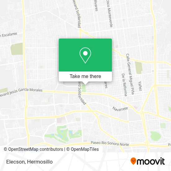Elecson map