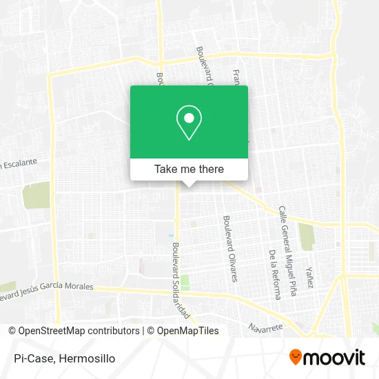 Pi-Case map